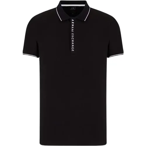 Logo Polo Shirt , Herren, Größe: XS - Armani Exchange - Modalova