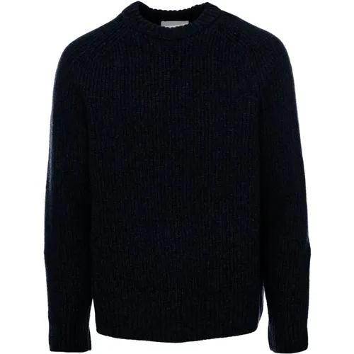 Knitted Raglan Sweater , male, Sizes: M, S, XL, L - closed - Modalova