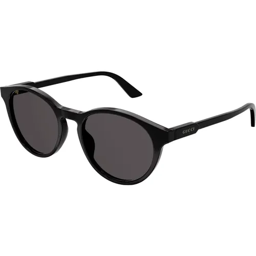Schwarz/Graue Sonnenbrille Gg1119S , Herren, Größe: 52 MM - Gucci - Modalova
