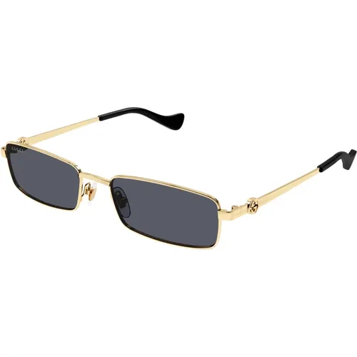 Stylische Sonnenbrille Schwarz Gg1600S , Damen, Größe: 56 MM - Gucci - Modalova