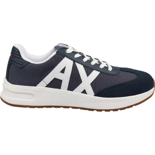 Trendy Sneakers for Men , male, Sizes: 6 1/2 UK, 5 UK, 6 UK - Armani Exchange - Modalova