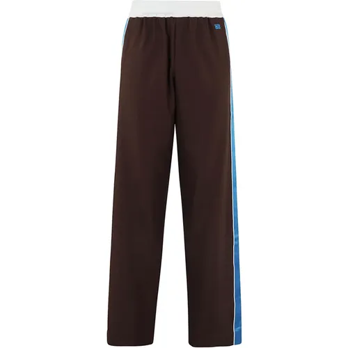 Stylish Courage Trousers for Men , male, Sizes: L, M - Wales Bonner - Modalova