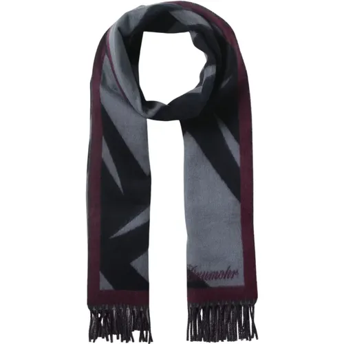 Razor Blade Wool Scarves , male, Sizes: ONE SIZE - Drumohr - Modalova