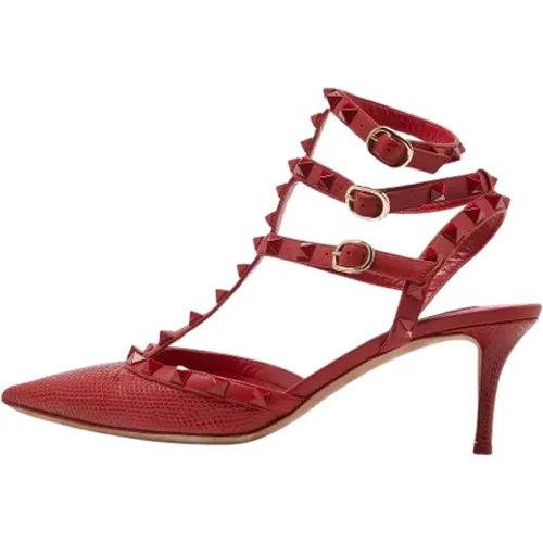 Pre-owned Fabric sandals , female, Sizes: 5 1/2 UK - Valentino Vintage - Modalova