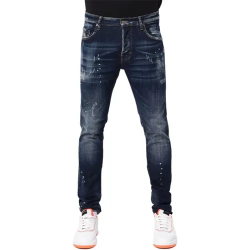 Blaue Basic Skinny Jeans für Herren , Herren, Größe: W33 - My Brand - Modalova