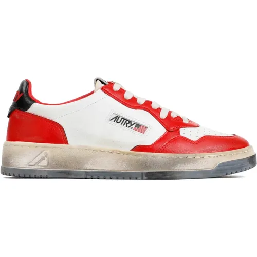 Rote Sneakers Ss24 , Herren, Größe: 45 EU - Autry - Modalova