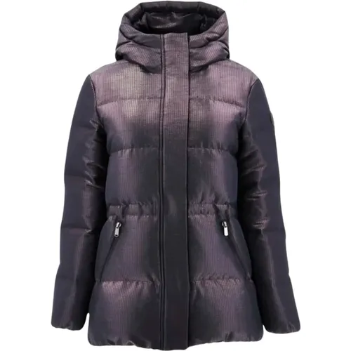 Kapuzen-Winterjacke - Violets Stil , Damen, Größe: L - JOTT - Modalova