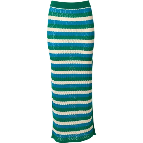 June skirt in turquoise , female, Sizes: L, M, XS - Dodo BAR OR - Modalova