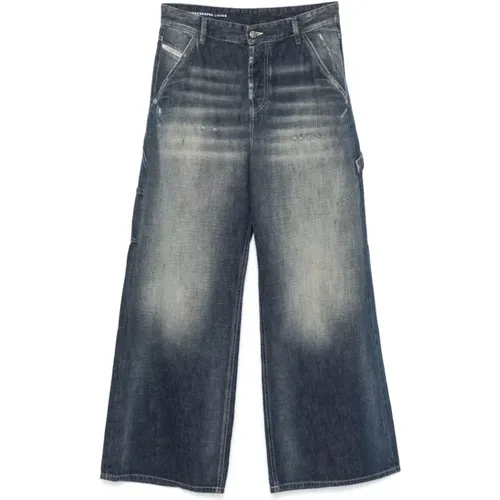 C Sire Work Pants , female, Sizes: W25, W27 L30, W26, W24 L30, W24, W25 L30 - Diesel - Modalova