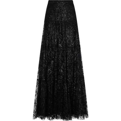 A Line Skirt Sequin Embellishments , female, Sizes: XS - Ralph Lauren - Modalova
