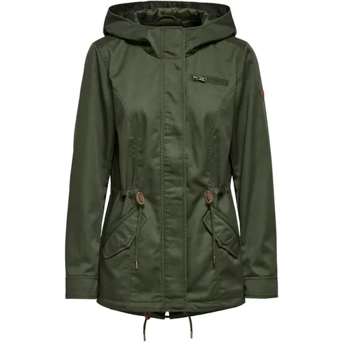 Lorca Parka Jacke , Damen, Größe: S - Only - Modalova