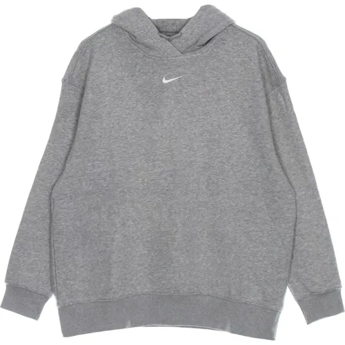 Essential Fleece Hoodie Long Sleeve Sweatshirt , female, Sizes: L - Nike - Modalova