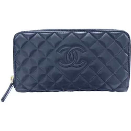 Pre-owned Leather wallets , female, Sizes: ONE SIZE - Chanel Vintage - Modalova