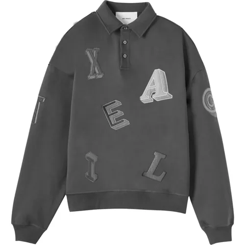 Typo Polo Sweatshirt , Herren, Größe: L - Axel Arigato - Modalova