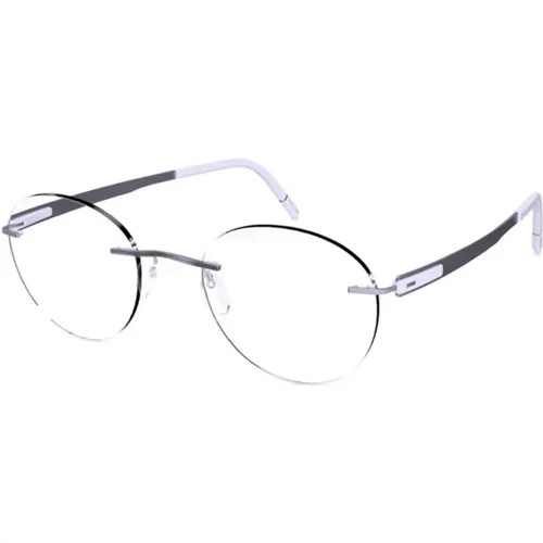 Blend Eyewear Frames in Light Lilac , unisex, Sizes: 48 MM - Silhouette - Modalova