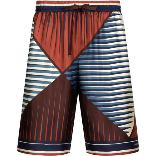 Stylish Shorts for Men , male, Sizes: M - Dolce & Gabbana - Modalova