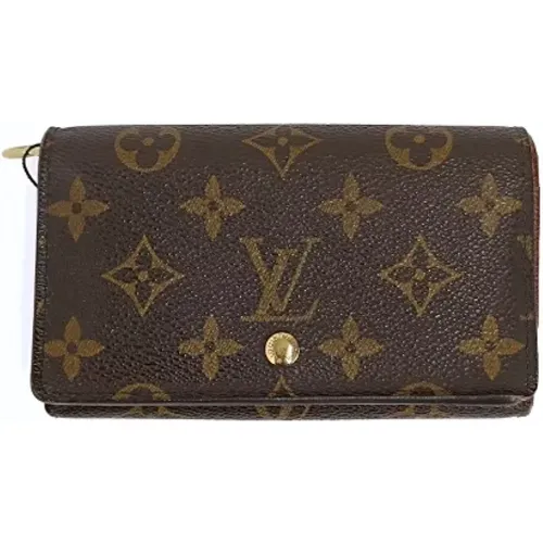 Pre-owned Coated canvas wallets , female, Sizes: ONE SIZE - Louis Vuitton Vintage - Modalova