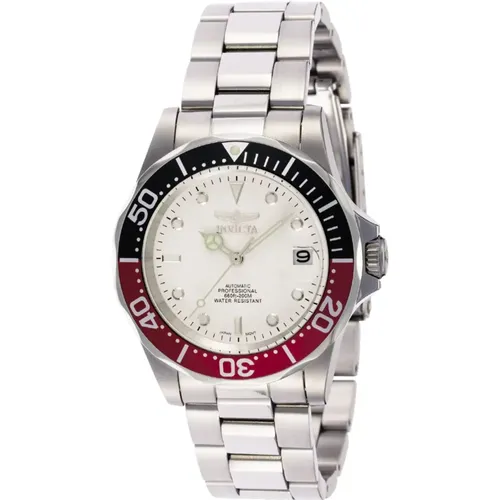 Pro Diver Automatic Watch - White Dial , male, Sizes: ONE SIZE - Invicta Watches - Modalova