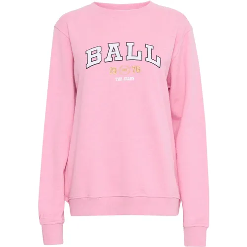 L. Taylor Melange Sweatshirt , Damen, Größe: M - Ball - Modalova