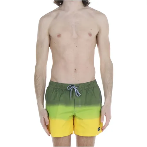 Regenbogen Boxer Badehose , Herren, Größe: XL - Sundek - Modalova