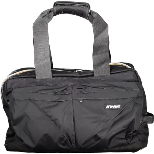 Sporty Duffel Bag Contrast Details , male, Sizes: ONE SIZE - K-way - Modalova