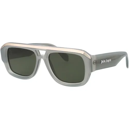 Stylish Sunglasses for Sunny Days , unisex, Sizes: 54 MM - Palm Angels - Modalova