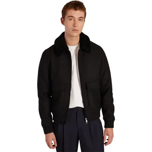 Sheepskin collar jacket , male, Sizes: XS, XL, M, S - L'Exception Paris - Modalova