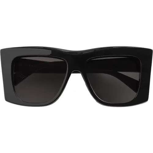 Damen Sonnenbrille mit quadratischem Acetatrahmen,Stylische Sonnenbrille Bv1270S - Bottega Veneta - Modalova