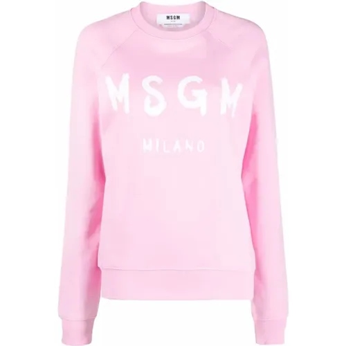 Womens Clothing Sweatshirts Noos , female, Sizes: M - Msgm - Modalova