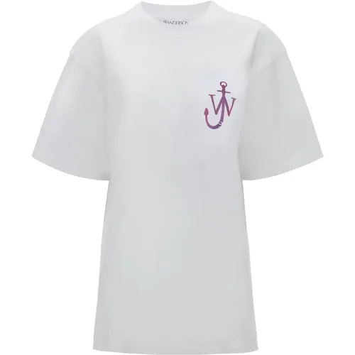 T-Shirt Naturally Sween Anchor , Herren, Größe: L - JW Anderson - Modalova