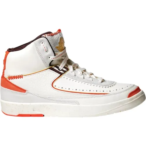 Creamy Orange Retro Sneakers , male, Sizes: 10 UK, 9 UK - Jordan - Modalova