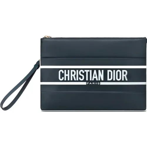 Logo Clutch Tasche Dior - Dior - Modalova