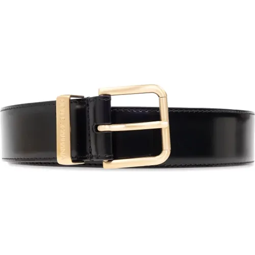 Leather Belt , male, Sizes: 95 CM, 100 CM - Dolce & Gabbana - Modalova