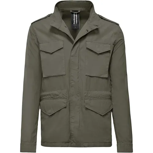 Cotton Poplin Multi-Pocket Jacket , male, Sizes: S, L, M, XL - BomBoogie - Modalova