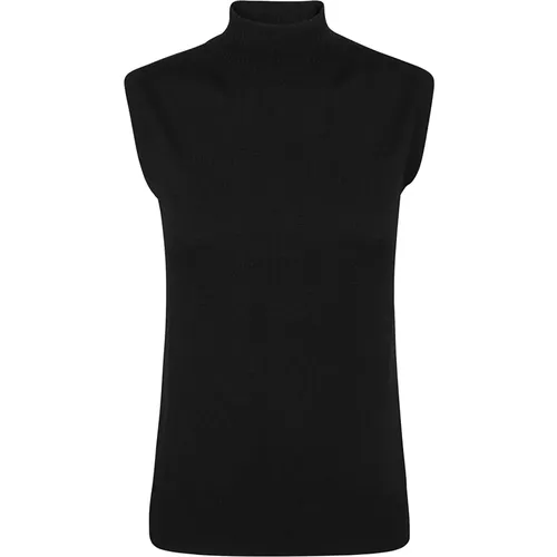 Sleeveless Turtleneck Sweater , female, Sizes: M - Max Mara - Modalova