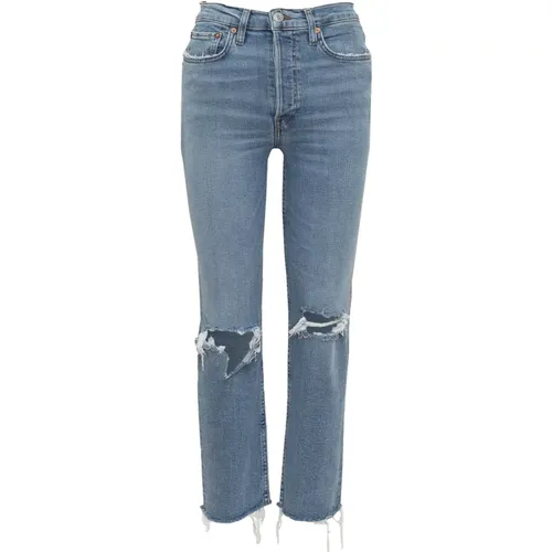 Skinny Jeans , female, Sizes: W27, W26, W25 - Re/Done - Modalova