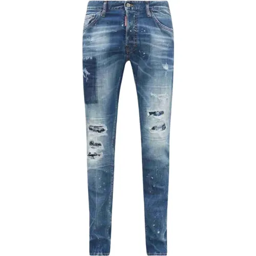 Pantalone , male, Sizes: 3XL, XL, S, M - Dsquared2 - Modalova