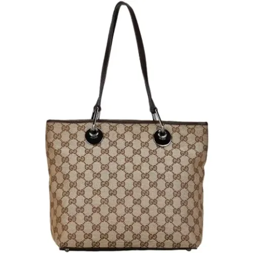 Pre-owned Canvas gucci-bags , female, Sizes: ONE SIZE - Gucci Vintage - Modalova