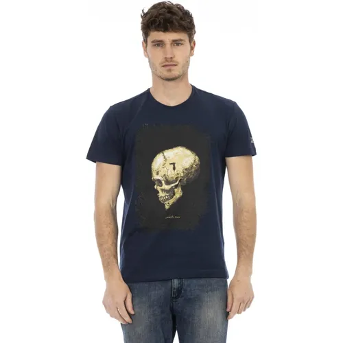 T-Shirts , Herren, Größe: L - Trussardi - Modalova