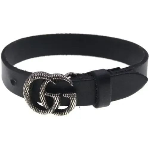 Pre-owned Leather bracelets , female, Sizes: ONE SIZE - Gucci Vintage - Modalova