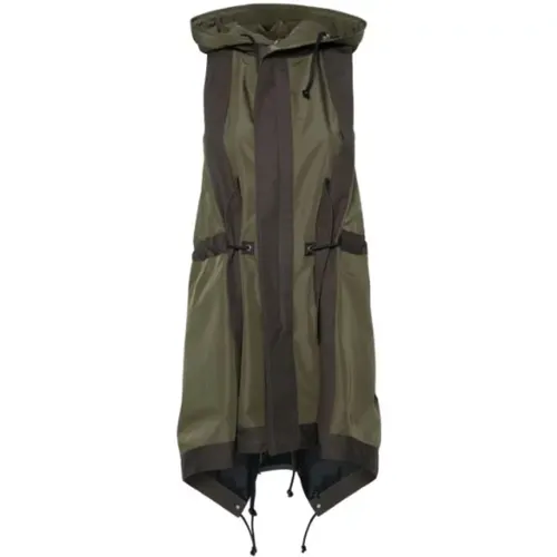 Coats for Women , female, Sizes: M - Sacai - Modalova