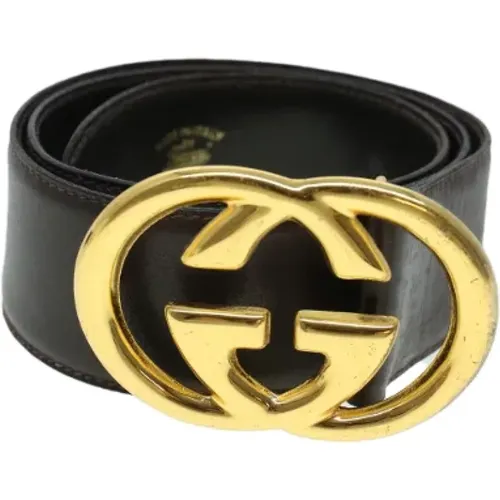 Pre-owned Leather belts , female, Sizes: ONE SIZE - Gucci Vintage - Modalova