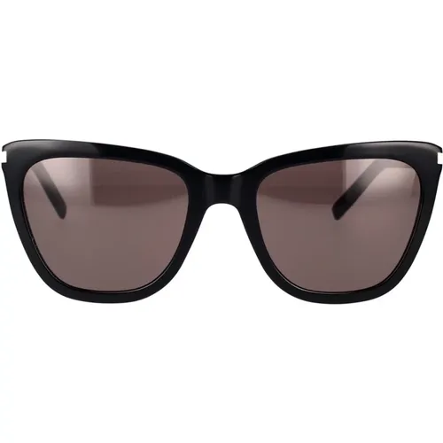 SL 548 Slim Sunglasses , female, Sizes: 55 MM - Saint Laurent - Modalova
