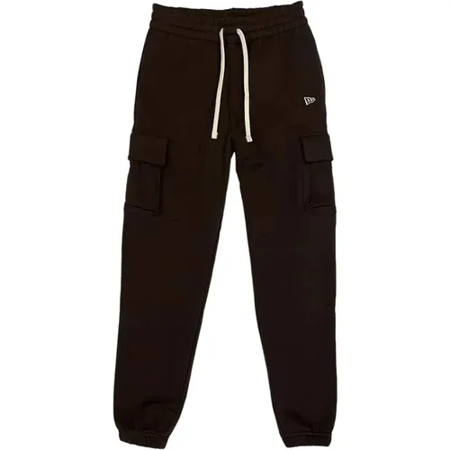 Bequeme Baumwoll-Sweatpants , Herren, Größe: XL - new era - Modalova