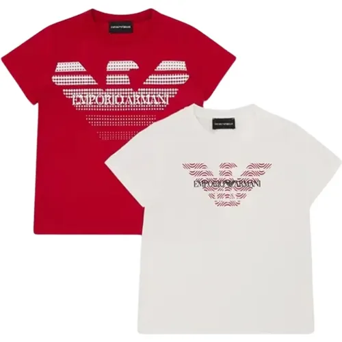 Bedrucktes T-Shirt-Set Armani - Armani - Modalova