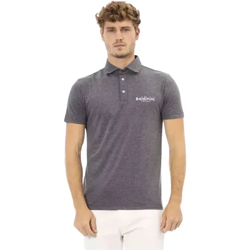 Elegant Cotton Polo Shirt , male, Sizes: 2XL, 3XL - Baldinini - Modalova