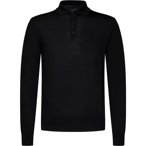 Eagle Embroidered Polo Shirt , male, Sizes: XL - Emporio Armani - Modalova