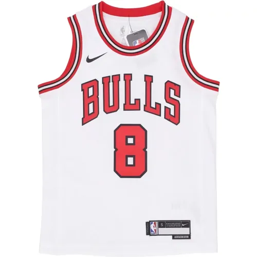 Chicago Bulls Basketball Tank Top , male, Sizes: XL - Nike - Modalova