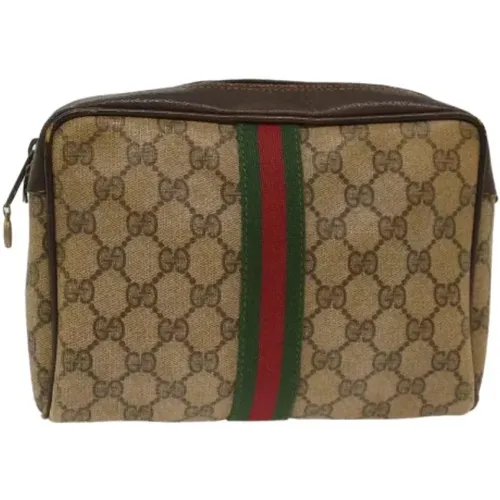 Pre-owned Canvas gucci-bags , female, Sizes: ONE SIZE - Gucci Vintage - Modalova