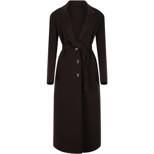 Long Coat Andina , female, Sizes: S, M - Marella - Modalova